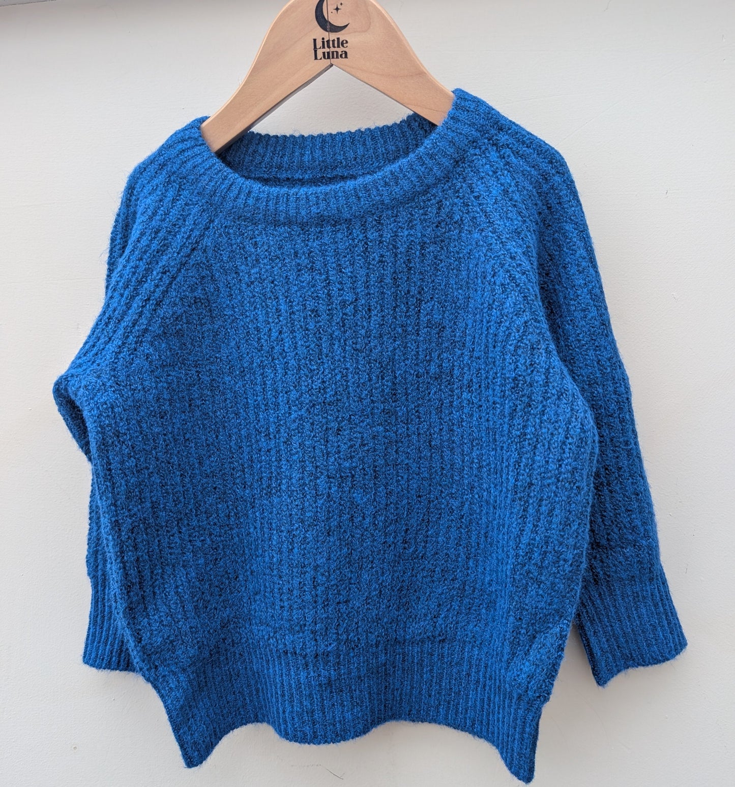 Age 1-2 Cobalt Blue Knit for Custom Slots