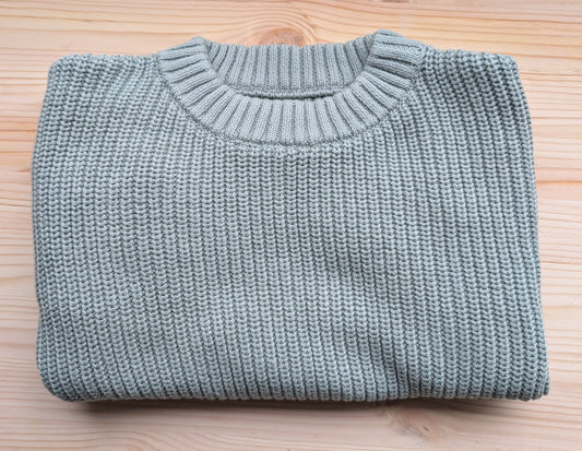 Age 3-4 Eucalyptus Knit for Custom Slots