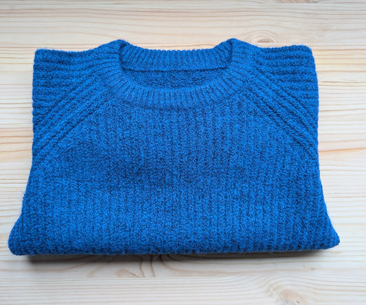 Age 1-2 Cobalt Blue Knit for Custom Slots