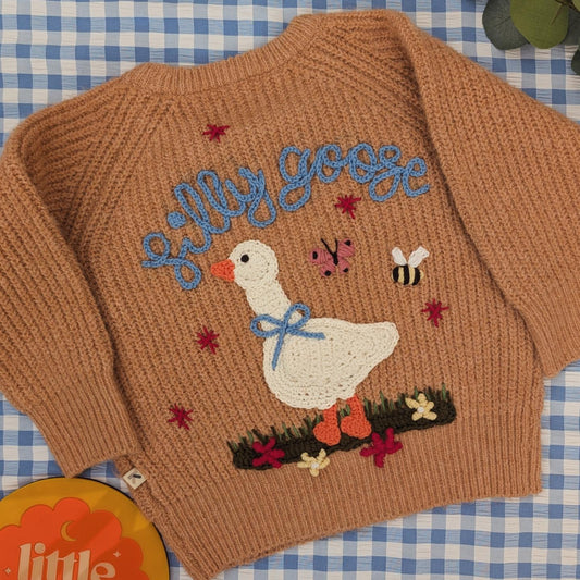 Silly Goose Jumper Age 1-2 years 🪿